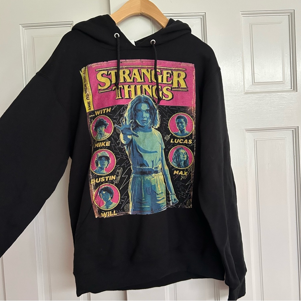 Stranger Things Black Hoodie